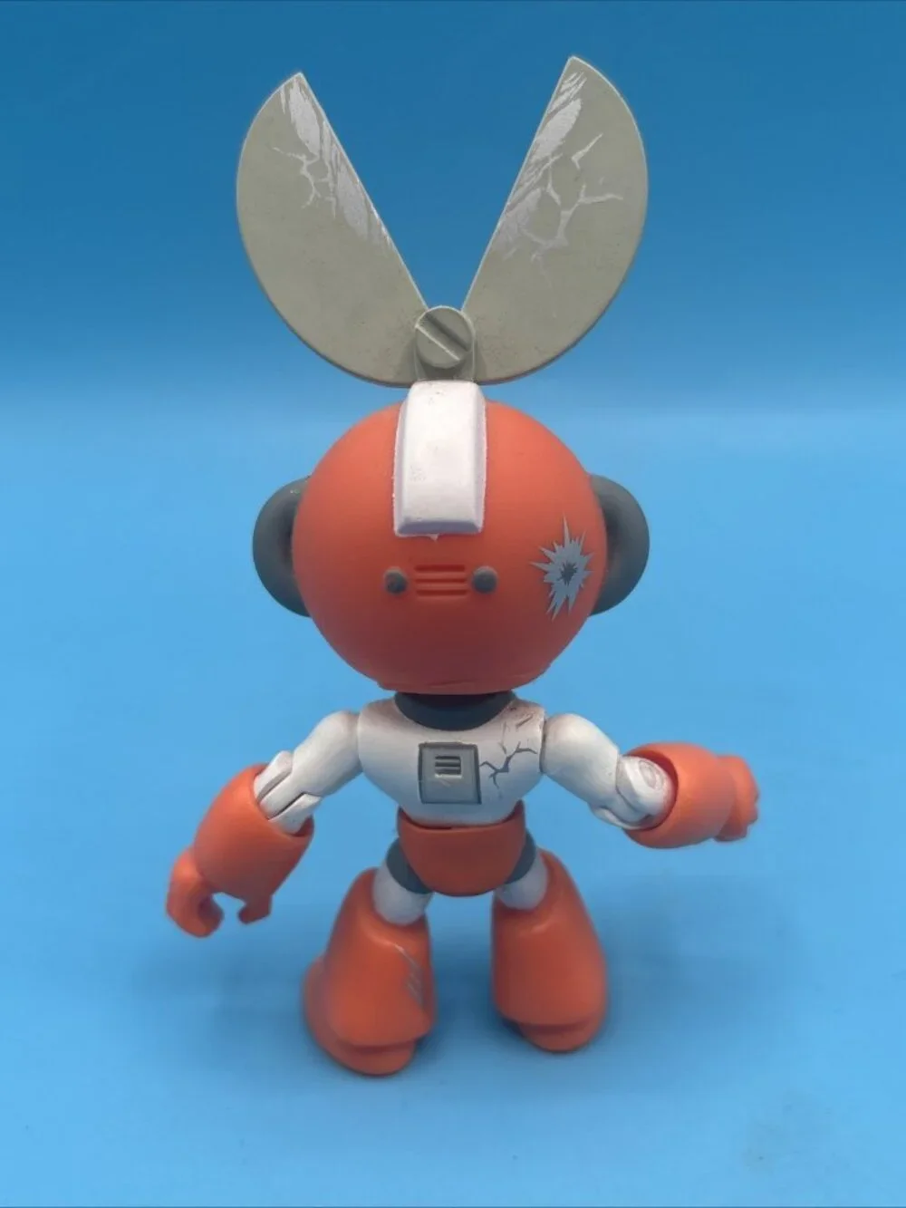 The Loyal Subjects MegaMan Mega Man Wave 2 2/12 BATTLE DAMAGED CUTMAN